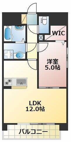 熊本県熊本市東区渡鹿３丁目(賃貸マンション1LDK・4階・43.25㎡)の写真 その2