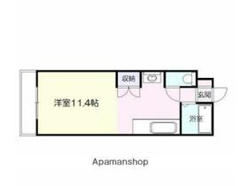 エクセレント宇宿 102 ｜ 鹿児島県鹿児島市宇宿１丁目（賃貸マンション1R・1階・24.50㎡） その2