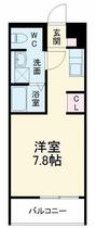 ＷＯＯＤ４東川口 401 ｜ 埼玉県川口市戸塚東２丁目（賃貸アパート1R・4階・26.04㎡） その2