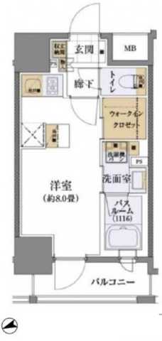 同じ建物の物件間取り写真 - ID:213106848233