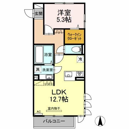 同じ建物の物件間取り写真 - ID:243006760955