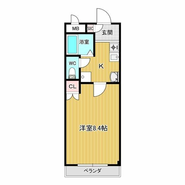 レジデンス赤坂｜愛知県名古屋市千種区赤坂町４丁目(賃貸マンション1K・1階・27.53㎡)の写真 その2