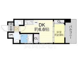 セレニテ阿波座ミラク  ｜ 大阪府大阪市西区川口３丁目（賃貸マンション1DK・12階・24.35㎡） その2