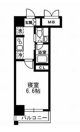 レジディア月島Ⅲ 811｜東京都中央区月島３丁目(賃貸マンション1K・8階・21.00㎡)の写真 その2