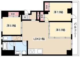 愛知県名古屋市昭和区山里町（賃貸マンション3LDK・3階・83.40㎡） その2