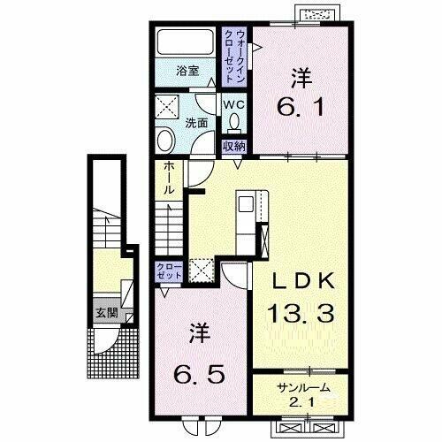 同じ建物の物件間取り写真 - ID:216001966950