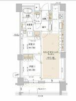 パークホームズ東中野 208｜東京都中野区東中野１丁目(賃貸マンション2LDK・2階・53.76㎡)の写真 その2