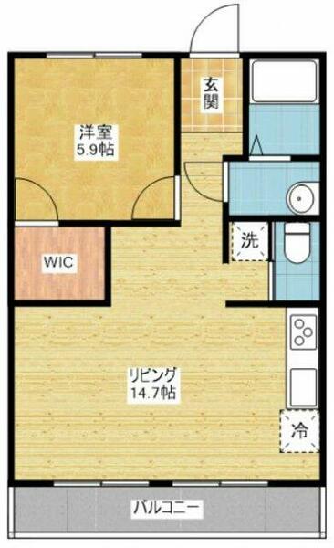 マンション中村｜愛知県名古屋市中村区太閤通４丁目(賃貸マンション1LDK・4階・45.50㎡)の写真 その2