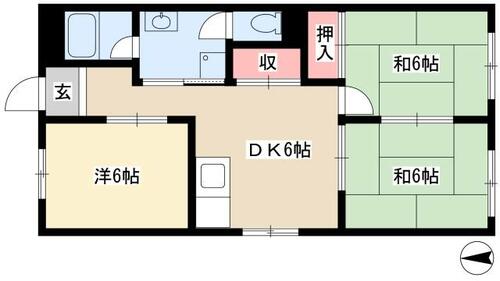 同じ建物の物件間取り写真 - ID:223026569945