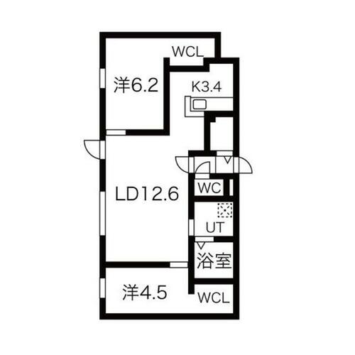 同じ建物の物件間取り写真 - ID:201022693499