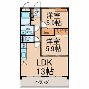 同じ建物の物件間取り写真 - ID:223032311593