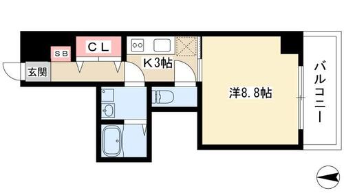 同じ建物の物件間取り写真 - ID:223031192652