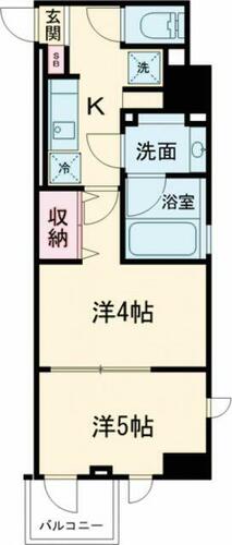 同じ建物の物件間取り写真 - ID:213103173009