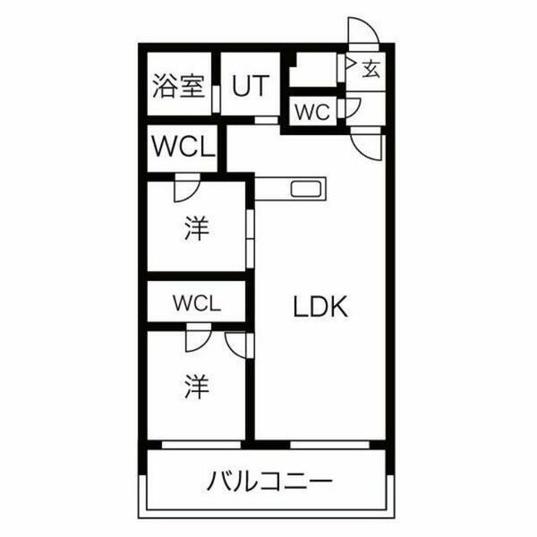 北海道札幌市中央区伏見２丁目(賃貸マンション2LDK・3階・62.50㎡)の写真 その2