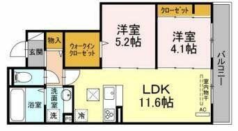 同じ建物の物件間取り写真 - ID:214051442279