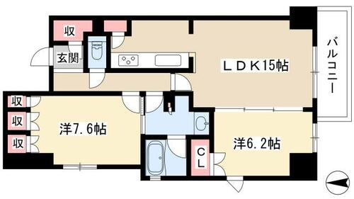 同じ建物の物件間取り写真 - ID:223031666455