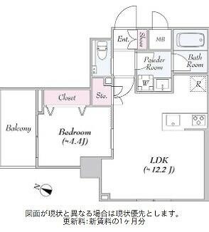 ＵＲＢＡＮＬＩＮＫ護国寺 427｜東京都文京区関口３丁目(賃貸マンション1LDK・4階・40.01㎡)の写真 その2