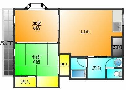 同じ建物の物件間取り写真 - ID:240028316370