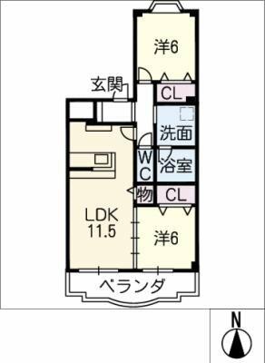 同じ建物の物件間取り写真 - ID:223030445148