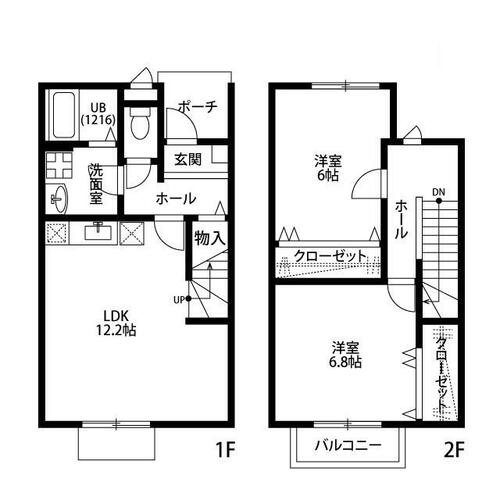 同じ建物の物件間取り写真 - ID:213101051063