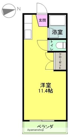 同じ建物の物件間取り写真 - ID:207001159020