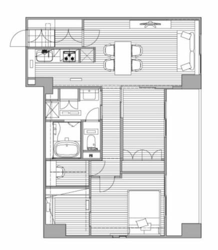 同じ建物の物件間取り写真 - ID:213103570524