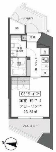 同じ建物の物件間取り写真 - ID:213103387079