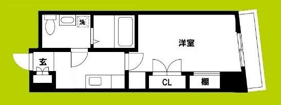 アワーズグランデ西本町｜大阪府大阪市西区立売堀５丁目(賃貸マンション1K・5階・21.40㎡)の写真 その2