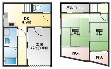 間取り：227101392444