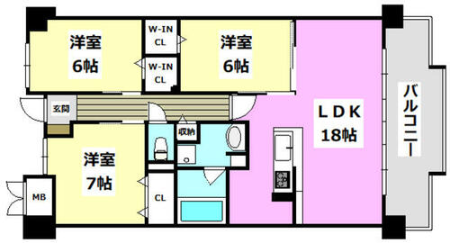 同じ建物の物件間取り写真 - ID:227080706781