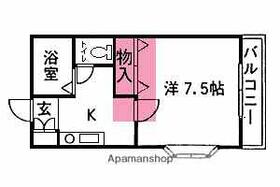 ウエルネス八木山 101 ｜ 宮城県仙台市太白区八木山弥生町（賃貸アパート1K・1階・23.18㎡） その2