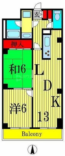 同じ建物の物件間取り写真 - ID:213100528667