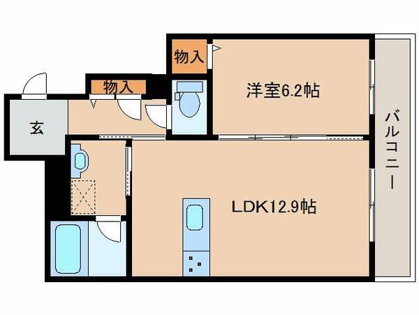 シャーメゾン片塩 303｜奈良県大和高田市片塩町(賃貸マンション1LDK・3階・47.15㎡)の写真 その2