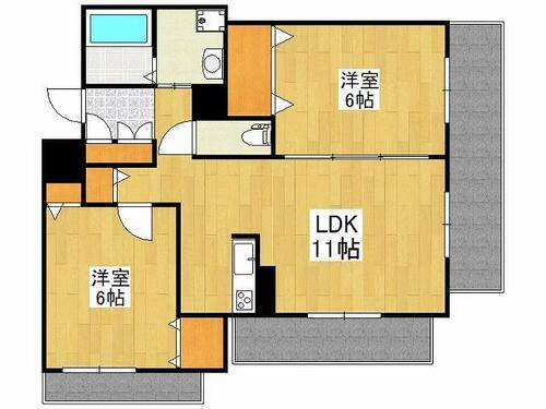 同じ建物の物件間取り写真 - ID:228048914218