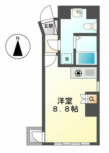 同じ建物の物件間取り写真 - ID:223031979405