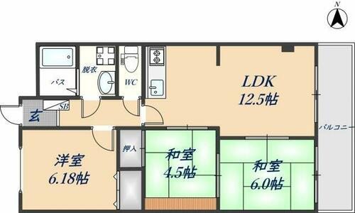 同じ建物の物件間取り写真 - ID:227082069753