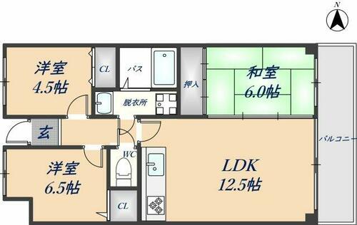 同じ建物の物件間取り写真 - ID:227082069765