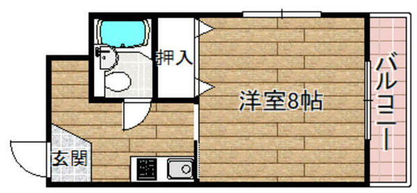 ヨスミイーストハイツ 305｜大阪府高槻市東五百住町１丁目(賃貸マンション1K・3階・20.00㎡)の写真 その2