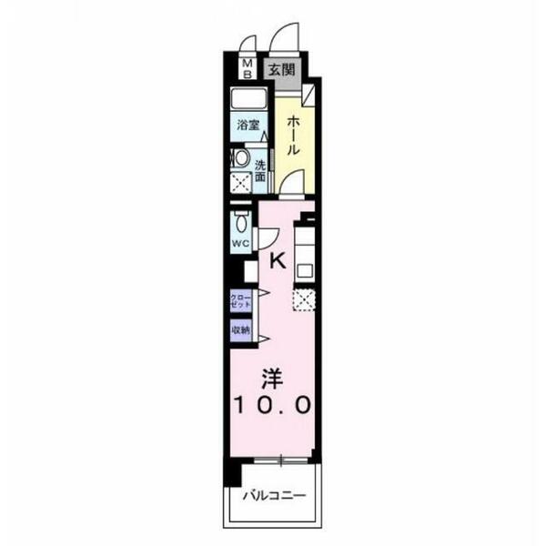 サンリット三建｜愛知県岡崎市羽根町字東ノ郷(賃貸マンション1K・7階・31.72㎡)の写真 その2