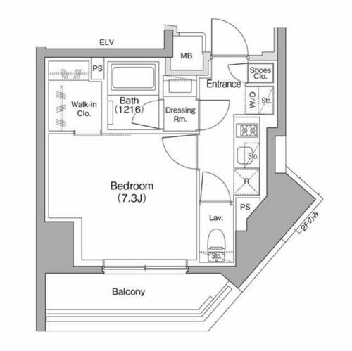 同じ建物の物件間取り写真 - ID:213103519831