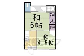 京都府京都市西京区樫原久保町（賃貸アパート2K・2階・29.41㎡） その2