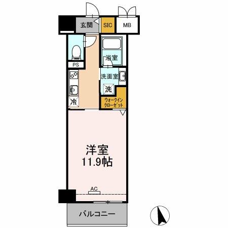 同じ建物の物件間取り写真 - ID:223032235822