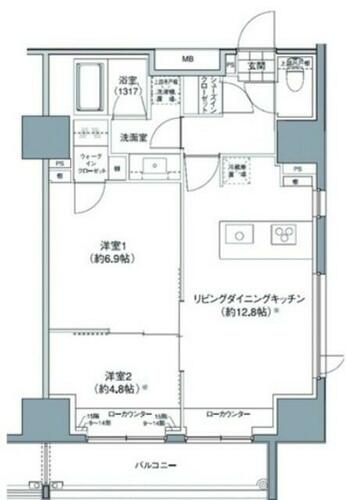 同じ建物の物件間取り写真 - ID:213101108221