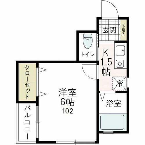 同じ建物の物件間取り写真 - ID:214055593857