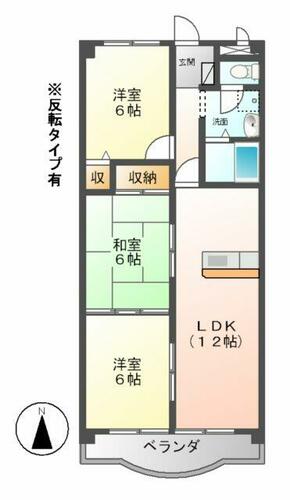 同じ建物の物件間取り写真 - ID:221009946977