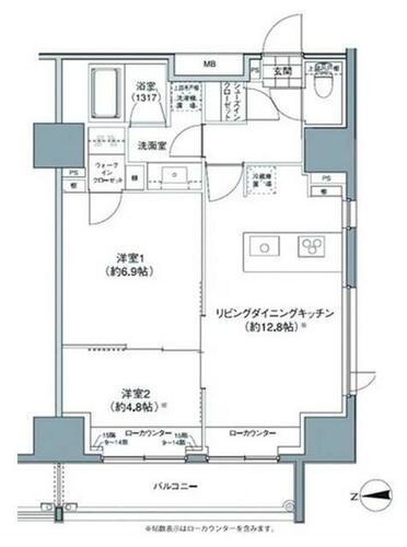 同じ建物の物件間取り写真 - ID:213102137389