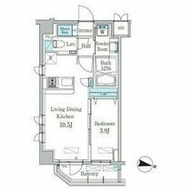 スタイリオ渋谷南平台 501 ｜ 東京都渋谷区南平台町（賃貸マンション1LDK・4階・35.24㎡） その2