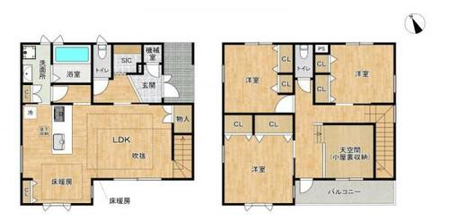 detached 愛知県豊田市西中山町三ツ田