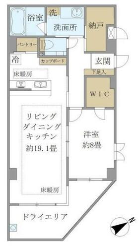 同じ建物の物件間取り写真 - ID:213101152388