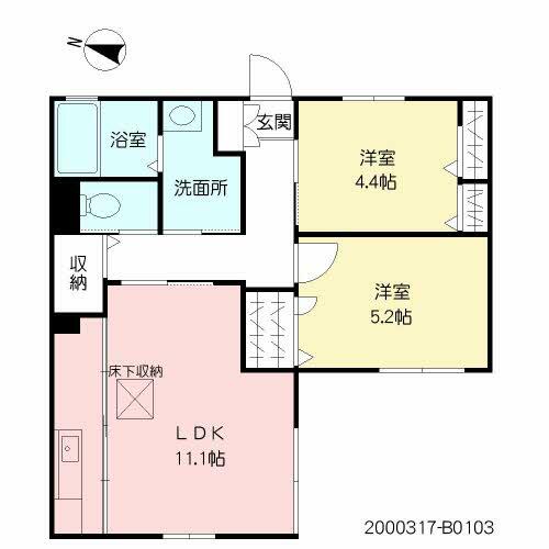 同じ建物の物件間取り写真 - ID:240027641785